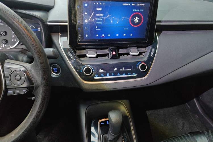 Used Toyota Levin 2021 185T CVT Luxury Edition Audio And AC Panel