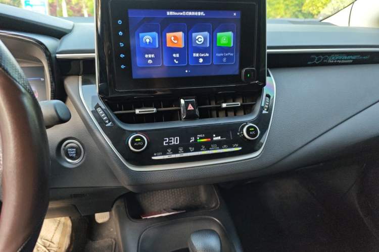 Used Toyota Levin 2021 2.0L Luxury Edition Audio And AC Panel