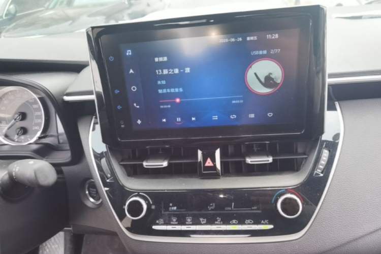 Used Toyota Levin 2021 185T CVT Sport Edition Audio And AC Panel