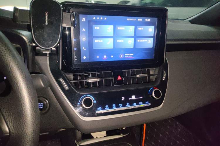 Used Toyota Levin 2021 185T CVT Sport Edition Audio And AC Panel
