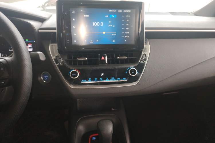 Used Toyota Levin 2021 Dual-Motor 1.8H E-CVT Sport Edition Audio And AC Panel