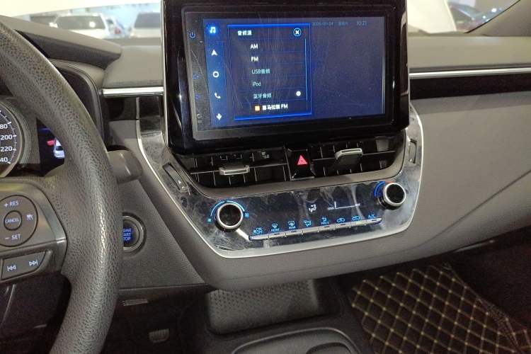 Used Toyota Levin 2021 185T CVT Luxury Edition Audio And AC Panel