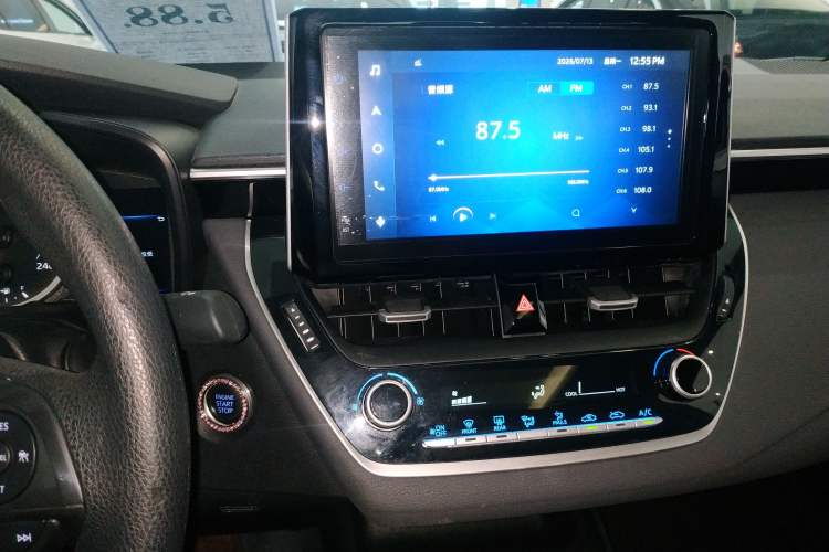 Used Toyota Levin 2021 185T CVT Sport Edition Audio And AC Panel