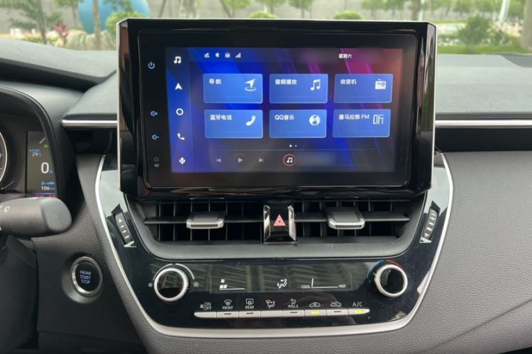 Used Toyota Levin 2021 185T CVT Sport Edition Audio And AC Panel