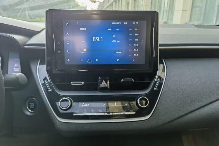 Used Toyota Levin 2021 185T CVT Luxury Edition Audio And AC Panel