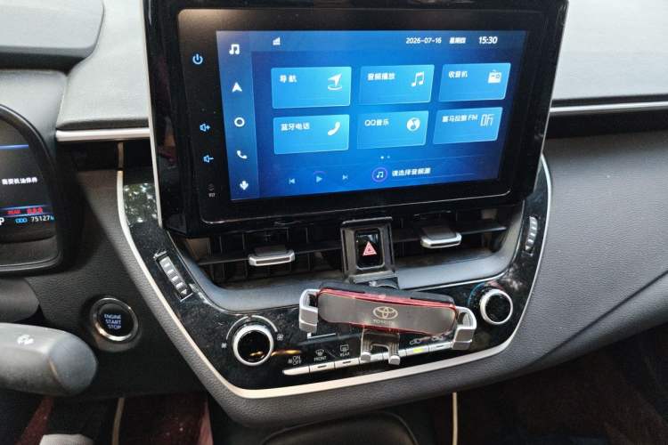 Used Toyota Levin 2021 185T CVT Luxury Edition Audio And AC Panel