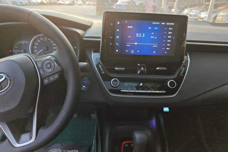 Used Toyota Levin 2021 Dual-Motor 1.8H E-CVT Sport Edition Audio And AC Panel