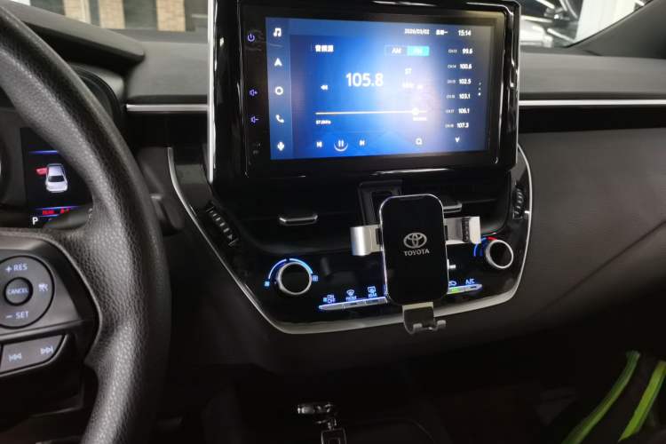 Used Toyota Levin 2021 185T CVT Luxury Edition Audio And AC Panel