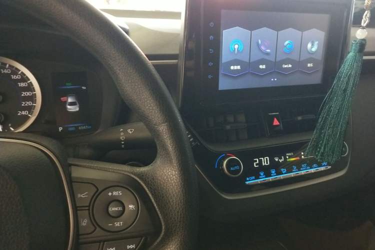 Used Toyota Levin 2021 Dual-Motor 1.8H E-CVT Leading Edition Audio And AC Panel
