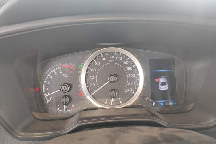 Used Toyota Levin 2021 185T CVT Luxury Edition Instrument Cluster