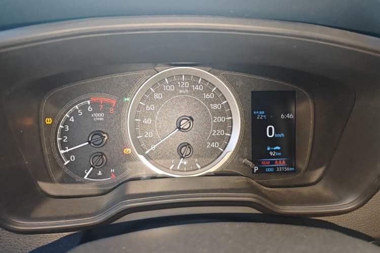 Used Toyota Levin 2021 185T CVT Sport Edition Instrument Cluster