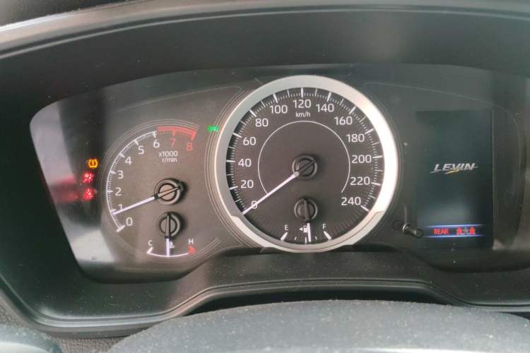 Used Toyota Levin 2021 185T CVT Luxury Edition Instrument Cluster