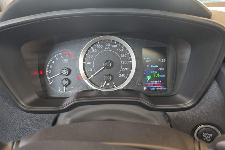 Used Toyota Levin 2021 185T CVT Sport Edition Instrument Cluster