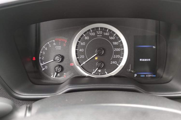 Used Toyota Levin 2021 185T CVT Luxury Edition Instrument Cluster