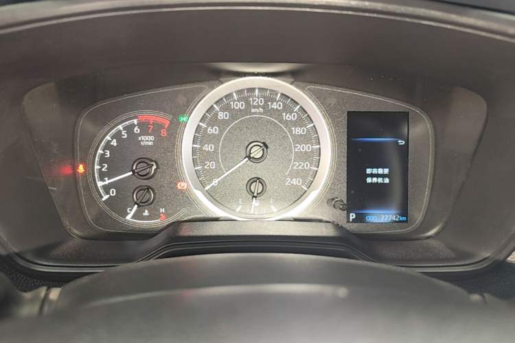 Used Toyota Levin 2021 185T CVT Luxury Edition Instrument Cluster