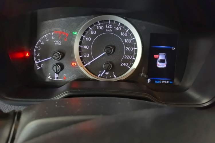 Used Toyota Levin 2021 185T CVT Luxury Edition Instrument Cluster