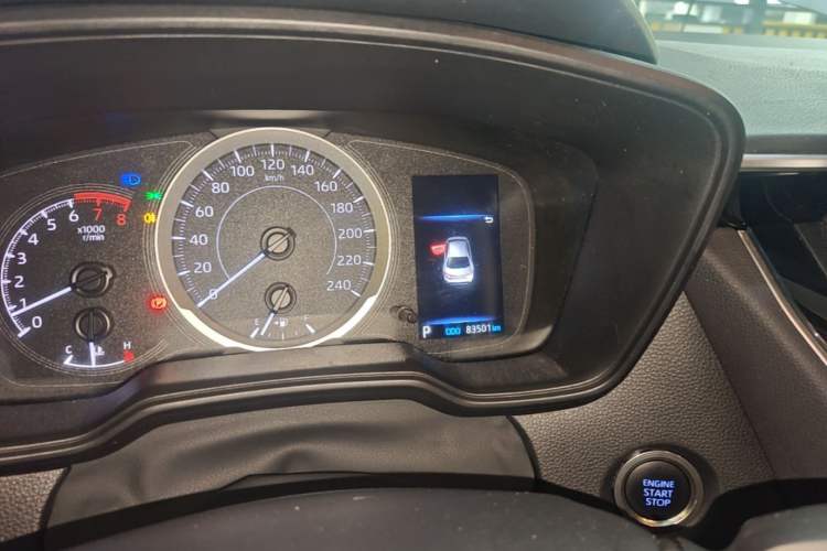 Used Toyota Levin 2021 185T CVT Luxury Edition Instrument Cluster