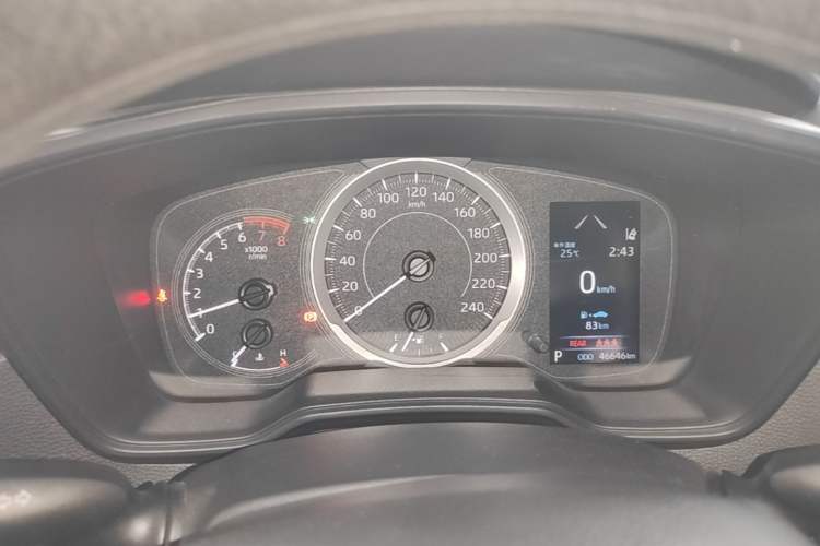 Used Toyota Levin 2021 185T CVT Luxury Edition Instrument Cluster