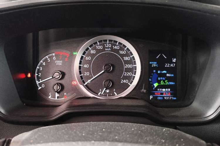 Used Toyota Levin 2021 185T CVT Sport Edition Instrument Cluster