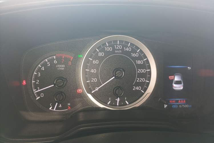 Used Toyota Levin 2021 185T CVT Luxury Edition Instrument Cluster