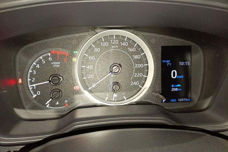 Used Toyota Levin 2021 185T CVT Luxury Edition Instrument Cluster