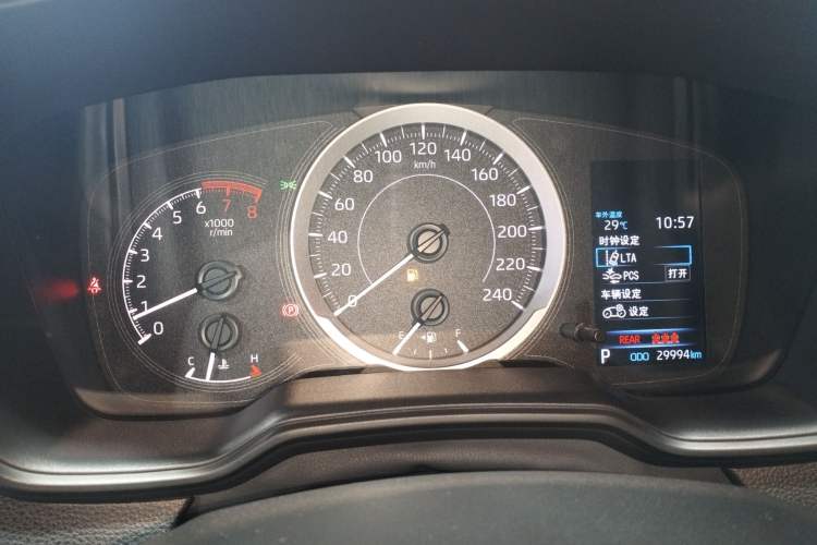 Used Toyota Levin 2021 185T CVT Luxury Edition Instrument Cluster