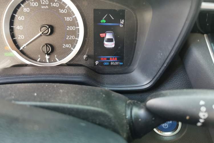 Used Toyota Levin 2021 Dual-Engine 1.8H E-CVT Luxury Edition Odometer Close Up