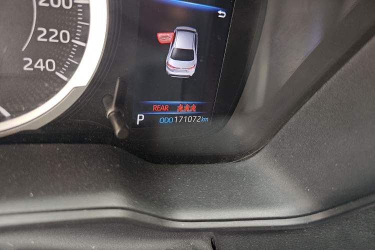 Used Toyota Levin 2021 185T CVT Luxury Edition Odometer Close Up