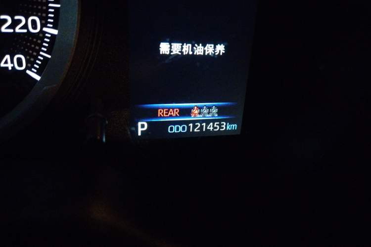 Used Toyota Levin 2021 185T CVT Sport Edition Odometer Close Up