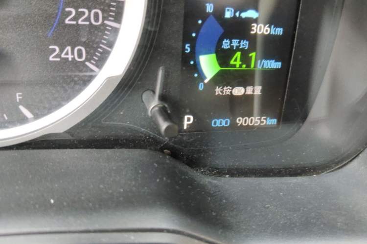 Used Toyota Levin 2021 Dual-Motor 1.8H E-CVT Progressive Edition Odometer Close Up