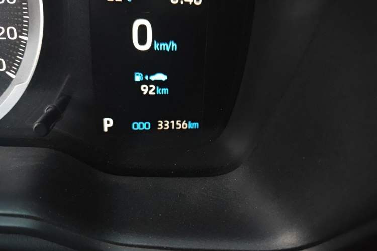 Used Toyota Levin 2021 185T CVT Sport Edition Odometer Close Up