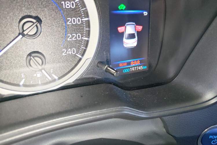 Used Toyota Levin 2021 Dual-Engine 1.8H E-CVT Luxury Edition Odometer Close Up