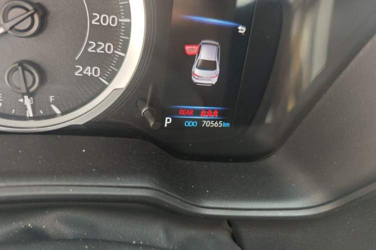 Used Toyota Levin 2021 TNGA 1.5L CVT Leading Edition Odometer Close Up