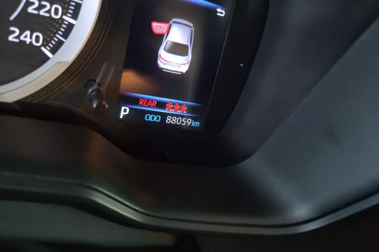 Used Toyota Levin 2021 2.0L Luxury Edition Odometer Close Up
