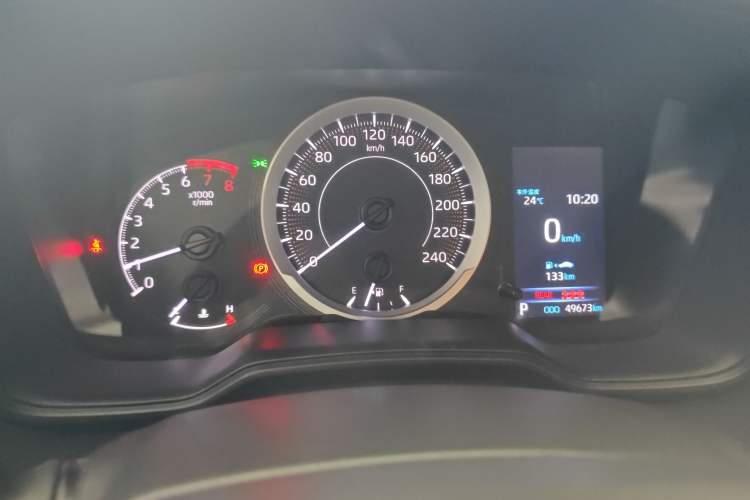 Used Toyota Levin 2021 185T CVT Luxury Edition Odometer Close Up