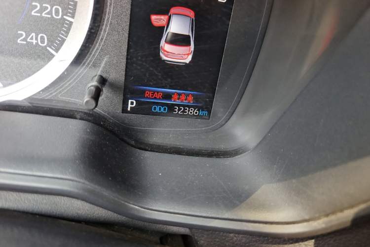 Used Toyota Levin 2021 Dual-Motor 1.8H E-CVT Sport Edition Odometer Close Up