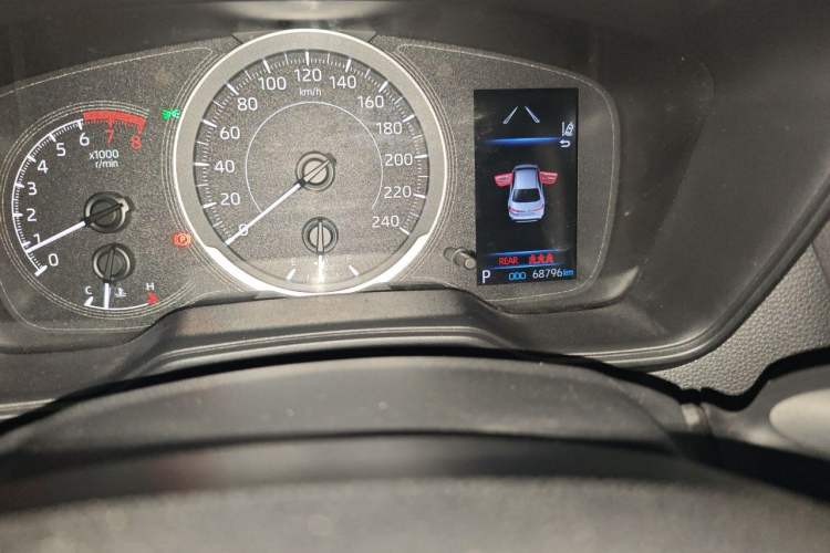 Used Toyota Levin 2021 185T CVT Sport Edition Odometer Close Up