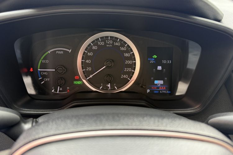 Used Toyota Levin 2021 Dual-Engine 1.8H E-CVT Luxury Edition Odometer Close Up