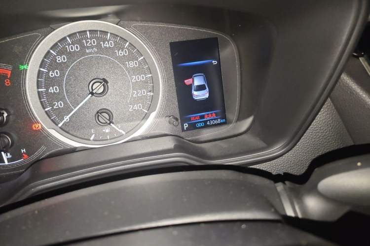 Used Toyota Levin 2021 185T CVT Luxury Edition Odometer Close Up