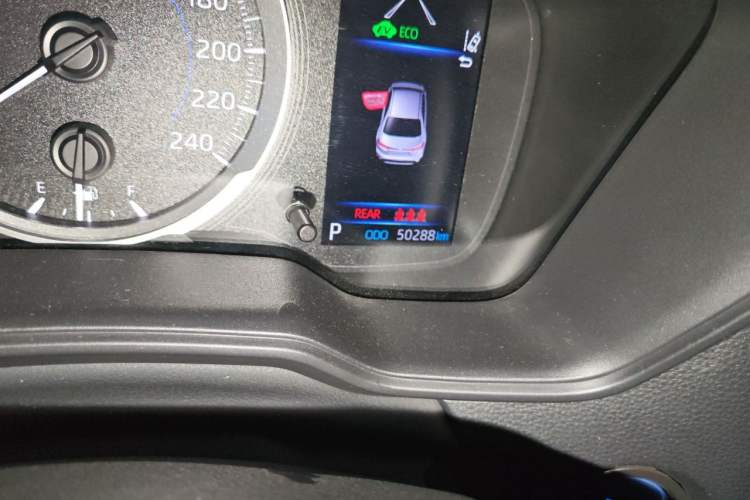 Used Toyota Levin 2021 Dual-Motor 1.8H E-CVT Leading Edition Odometer Close Up