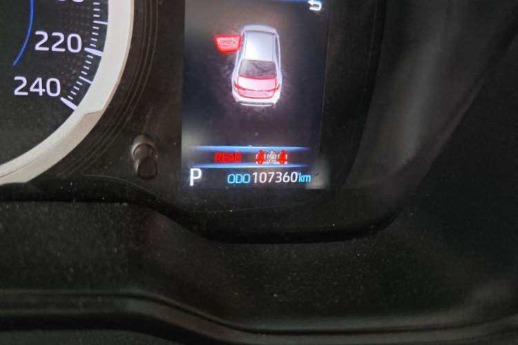 Used Toyota Levin 2021 Dual-Engine 1.8H E-CVT Luxury Edition Odometer Close Up