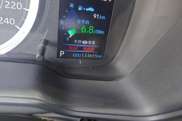 Used Toyota Levin 2021 185T CVT Sport Edition Odometer Close Up
