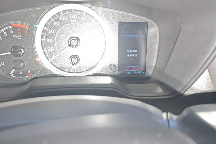 Used Toyota Levin 2021 185T CVT Luxury Edition Odometer Close Up