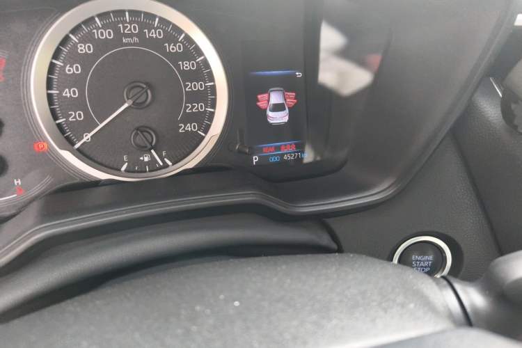 Used Toyota Levin 2021 185T CVT Sport Edition Odometer Close Up