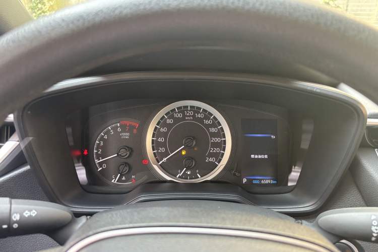 Used Toyota Levin 2021 185T CVT Luxury Edition Odometer Close Up
