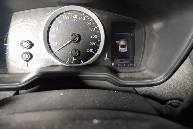 Used Toyota Levin 2021 Dual-Motor 1.8H E-CVT Leading Edition Odometer Close Up