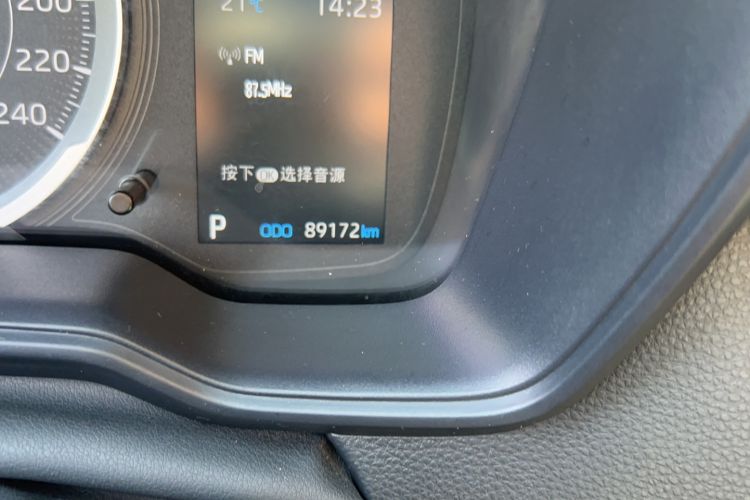 Used Toyota Levin 2021 185T CVT Sport Edition Odometer Close Up