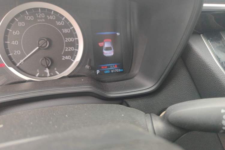 Used Toyota Levin 2021 185T CVT Luxury Edition Odometer Close Up