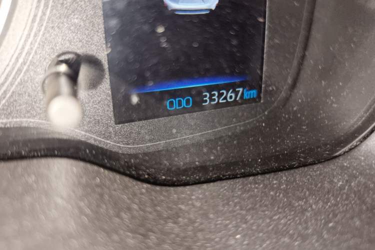 Used Toyota Levin 2021 185T CVT Sport Edition Odometer Close Up