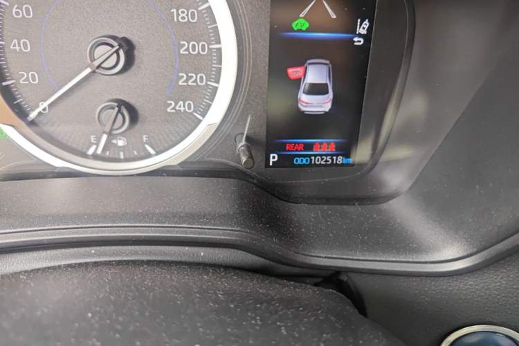 Used Toyota Levin 2021 Dual-Motor 1.8H E-CVT Sport Edition Odometer Close Up